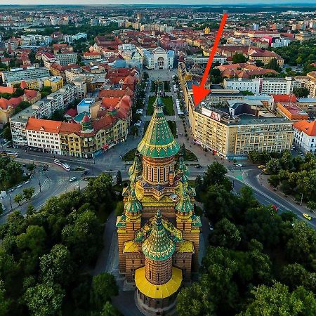 Ultracentral Apt With City Center View - Smart Tv - Ac Тимишоара Экстерьер фото