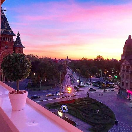 Ultracentral Apt With City Center View - Smart Tv - Ac Тимишоара Экстерьер фото