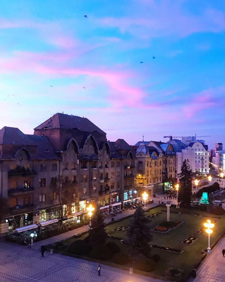 Ultracentral Apt With City Center View - Smart Tv - Ac Тимишоара Экстерьер фото