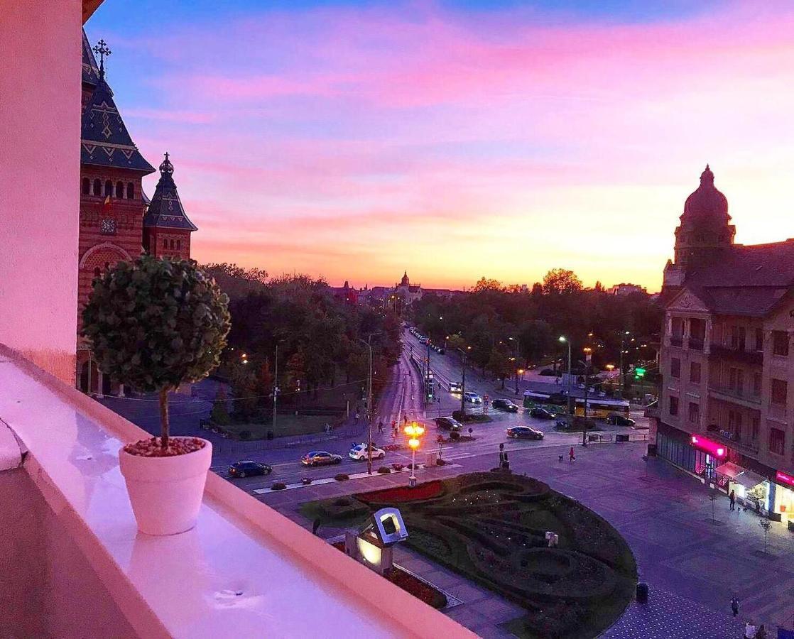 Ultracentral Apt With City Center View - Smart Tv - Ac Тимишоара Экстерьер фото